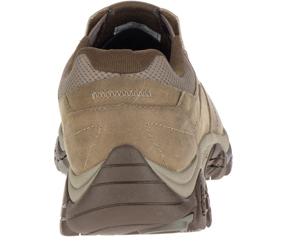 Merrell Slip Ons Męskie Brązowe - Moab Adventure Moc - 617385-ZVK